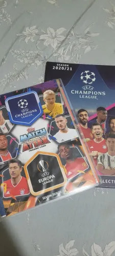 Álbum e Cards da tops Champions league 20/21