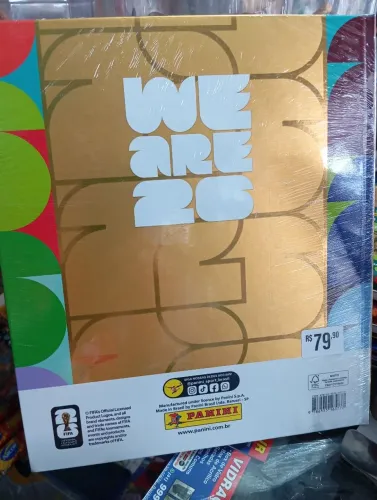Álbum dourado ouro e prata