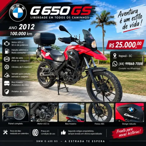 BMW G 650GS 2012