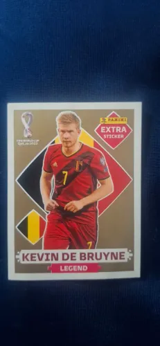 Figurinha Legend 2022 Panini para colecionadores KEVIN DE BRUYNE