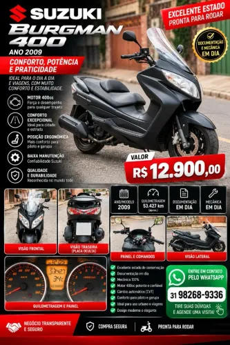 Suzuki Burgman 400 2009