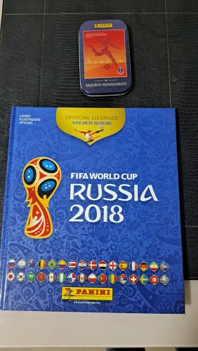 Álbum copa 2018 completo!!!