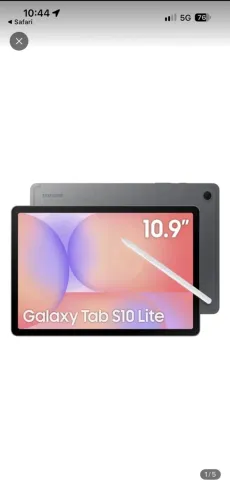 Tablet tab s10 lite novo