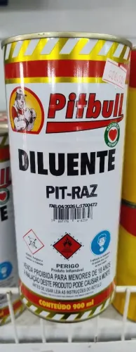 Pit-Raz - Diluente PitBul 900ml