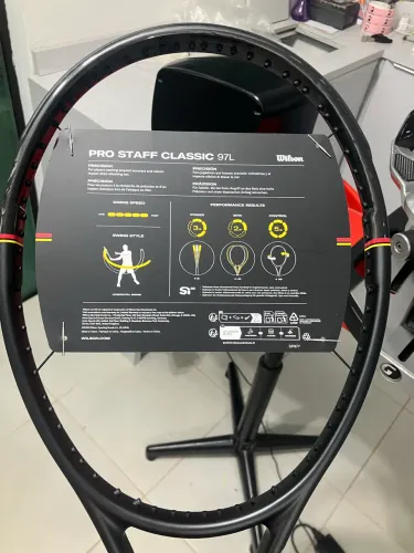 Raquete tênis Wilson pro Staff classic 97L