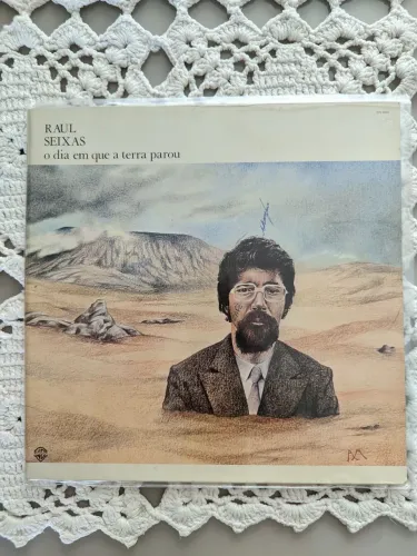 RAUL SEIXAS - O DIA EM QUE A TERRA PAROU | WEA 1988 | GATEFOLD | EXCELENTE