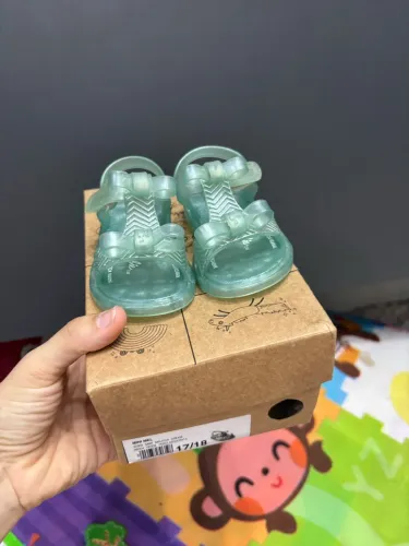Mini Melissa barbie verde prata 17/18