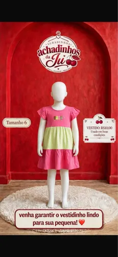 Vestidos Infantis usados