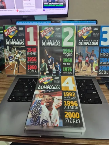 Dvd Box Historia Das Olimpiadas Placar Melhor Dos Filmes