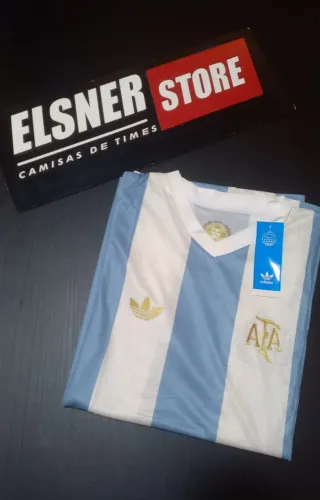 Camisa Argentina Ed. 50 Anos 2024|Pronta Entrega