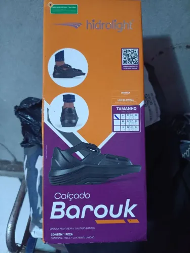 Sandália ortopédica Barouk Retropé