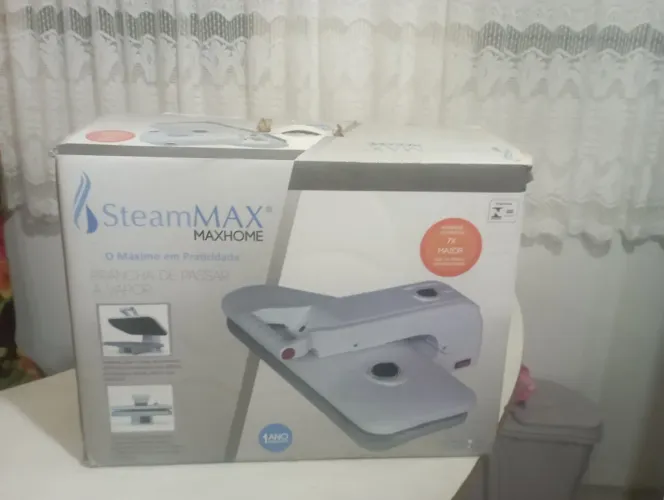 Prancha de passar a vapor Steam Max - 7 x maior que o ferro 