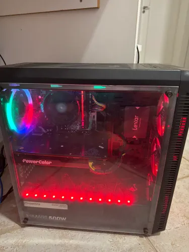 Pc Gamer - Placa de Vídeo AMD 5600XT - Processador Ryzen 7 2700X Eight Core