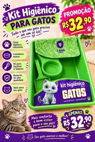 Acessórios pra gato