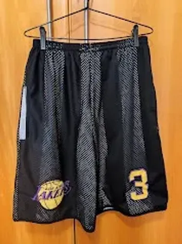 Calça Bermuda Basquete Lakers tamanho M/G