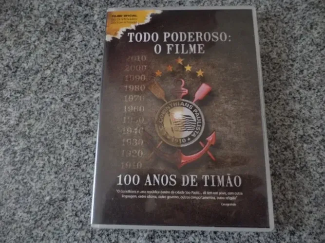 DVD Todo Poderoso Timão - O filme: 100 anos de Timão