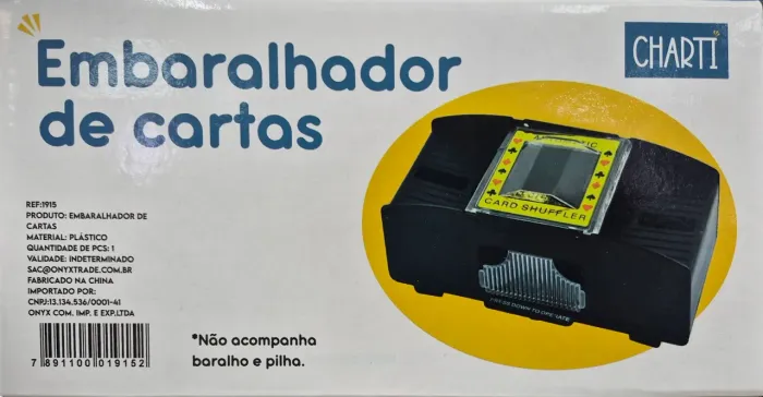 EMBARALHADOR DE CARTAS AUTOMATICO REF: 1975