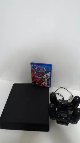 PS4 Playstation 4 1TB + 2 controles + 1 jogo