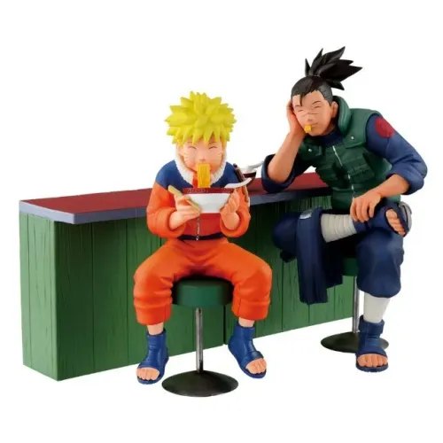 Banpresto Naruto Uzumaki Naruto E Iruka Umino Ichiraku Ramen