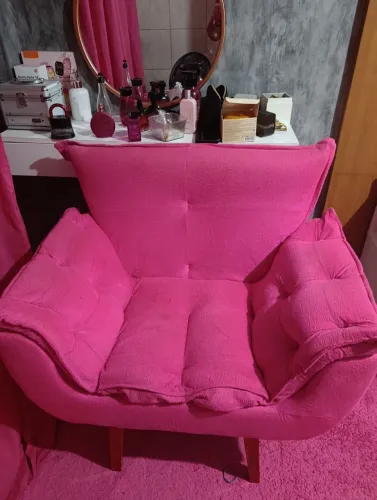 Poltrona rosa
