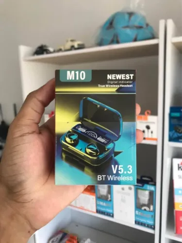 Fone de ouvido Bluetooth M10