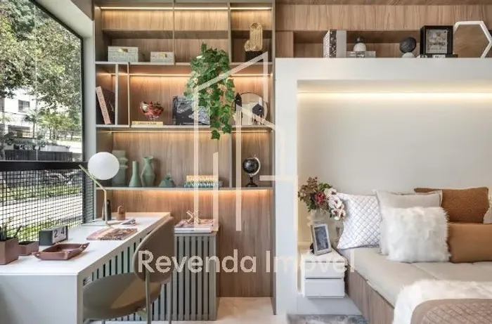 Apartamento no Condomínio Level Brooklin com 61m² 2dormitórios 1 banheiro
