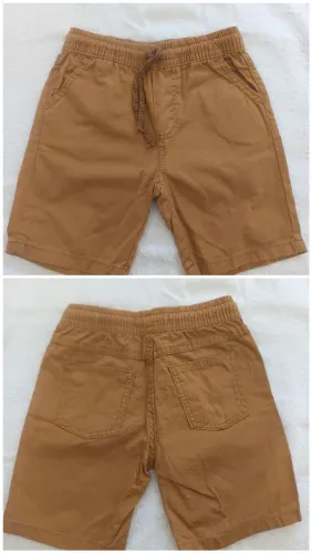 Short menino 10O% algodão