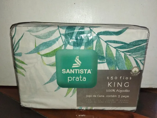 Jogo de Cama Santista King