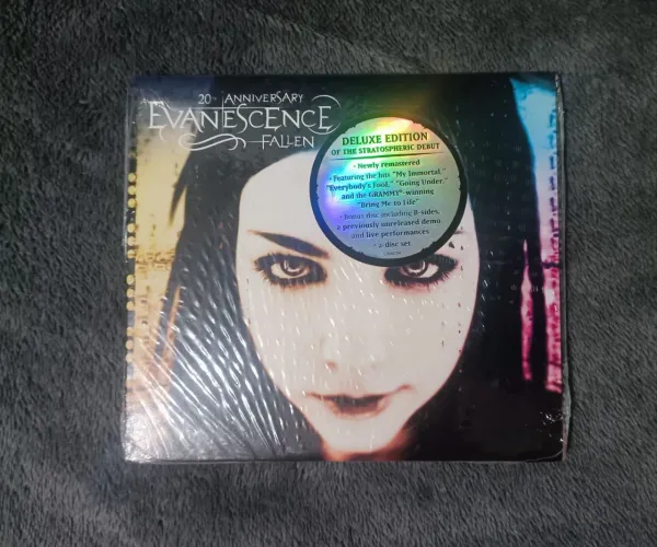 EVANESCENCE 2x CD Fallen 20th Anniversary Novo