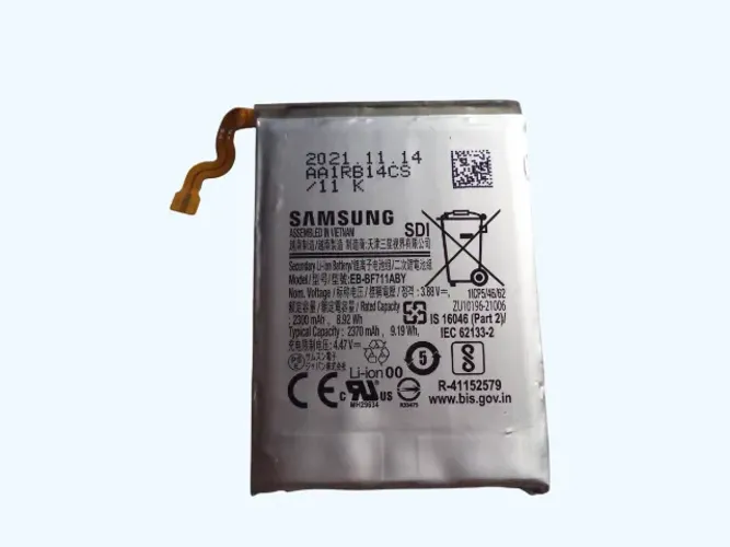 bateria original mod eb-bf711aby samsung z flip 3 sm-f711b