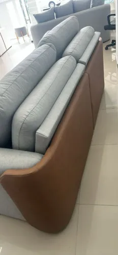Sofá retrátil cama com design alto padrão