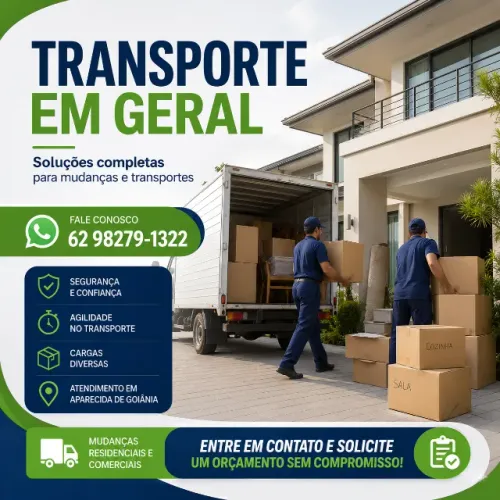 Caminhão de mudança HR e Caminhão 3/4 Baú com ajudante
