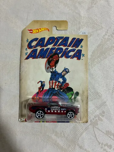 Hot Wheels Capitão América