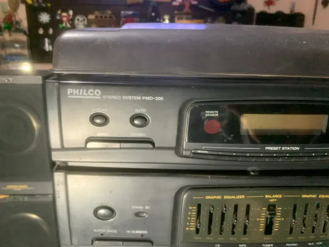 aparelho de som Philco Stereo System PMD-200,