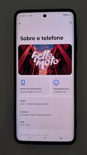 Celular Motorola Edge 60 Fusion !!!!!!!