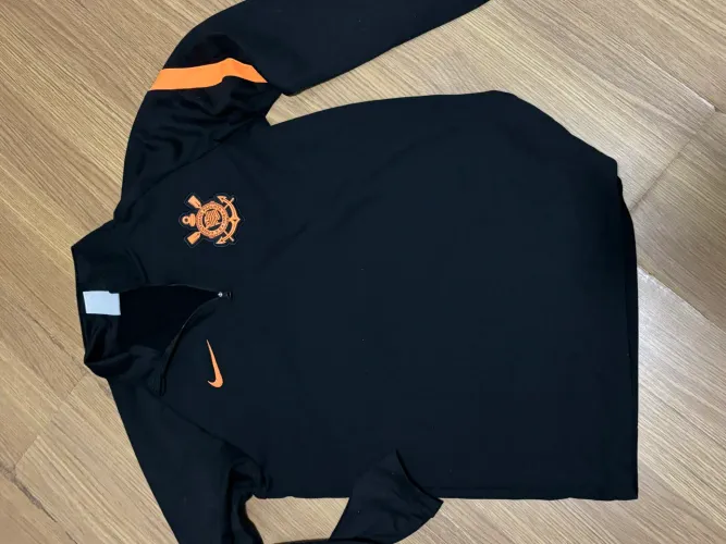 Camiseta de Treino Corinthians Manga Longa - Excelente Estado!
