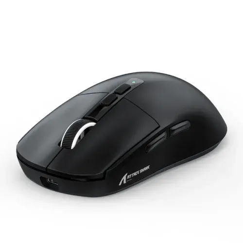 Mouse Gamer Sem Fio Attack Shark X6 26.000 DPI com Dock