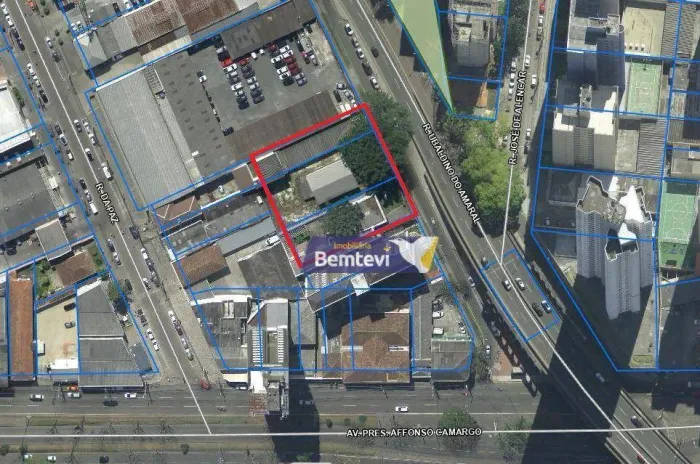 Terreno Estrutural à venda, 2.097 m² por R$ 11.300.000 - Centro - Curitiba/PR