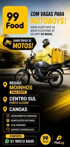 Motoboys Vagas Porto Alegre e Regiso