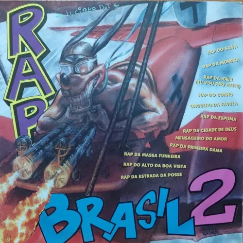 LP Rap Brasil 2 ( 1995 ) Exelente estado semi novo!