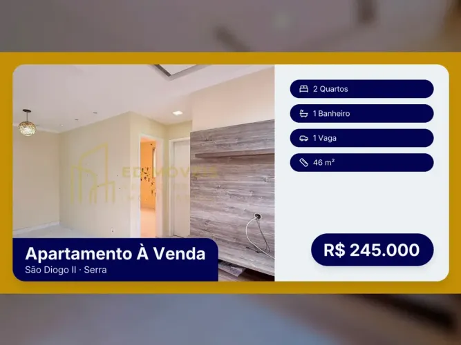 Apartamento em condomínio clube em São Diogo II: venha conhecer!