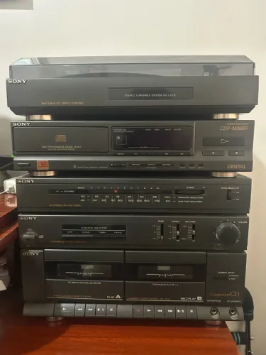 Aparelho SONY completo funcionando (antigo) colecionador .