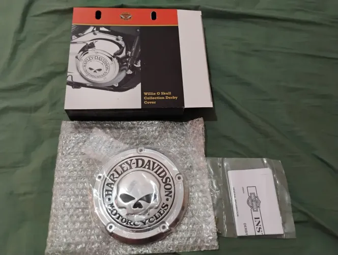 Tampa da Primária Harley Davidson Skull 