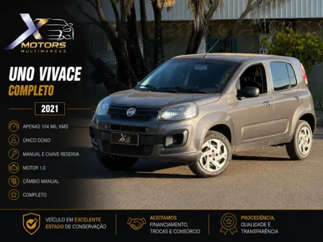 Fiat Uno Attractive 1.0 EVO Fire Flex 8V 5P 2021