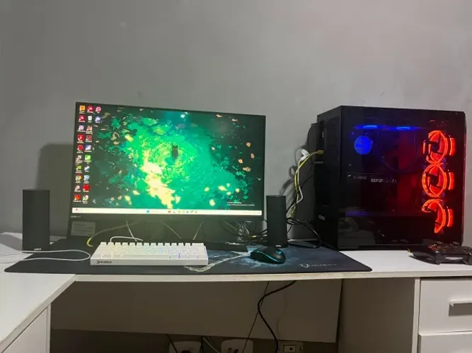 Pc gamer + monitor + periféricos