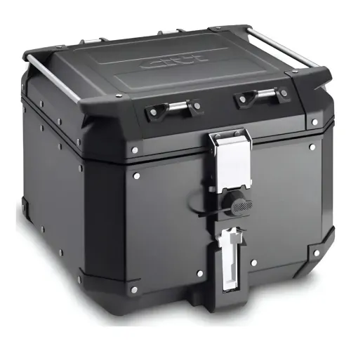 Baú Bauleto Givi Trekker Outback 42l Preto Alumínio Preto