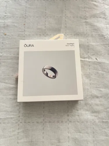 Oura Ring 5 Silver - Tamanho 7