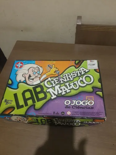 Jogo da estrela Lab cientista maluco 