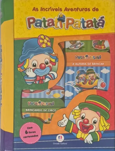 Box c/ 6 mini livrinhos "As Incríveis Aventuras de Patati Patatá", da Ciranda Cultural