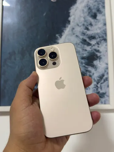 iPhone 16 pro 128 Gold excelente estado de conservação